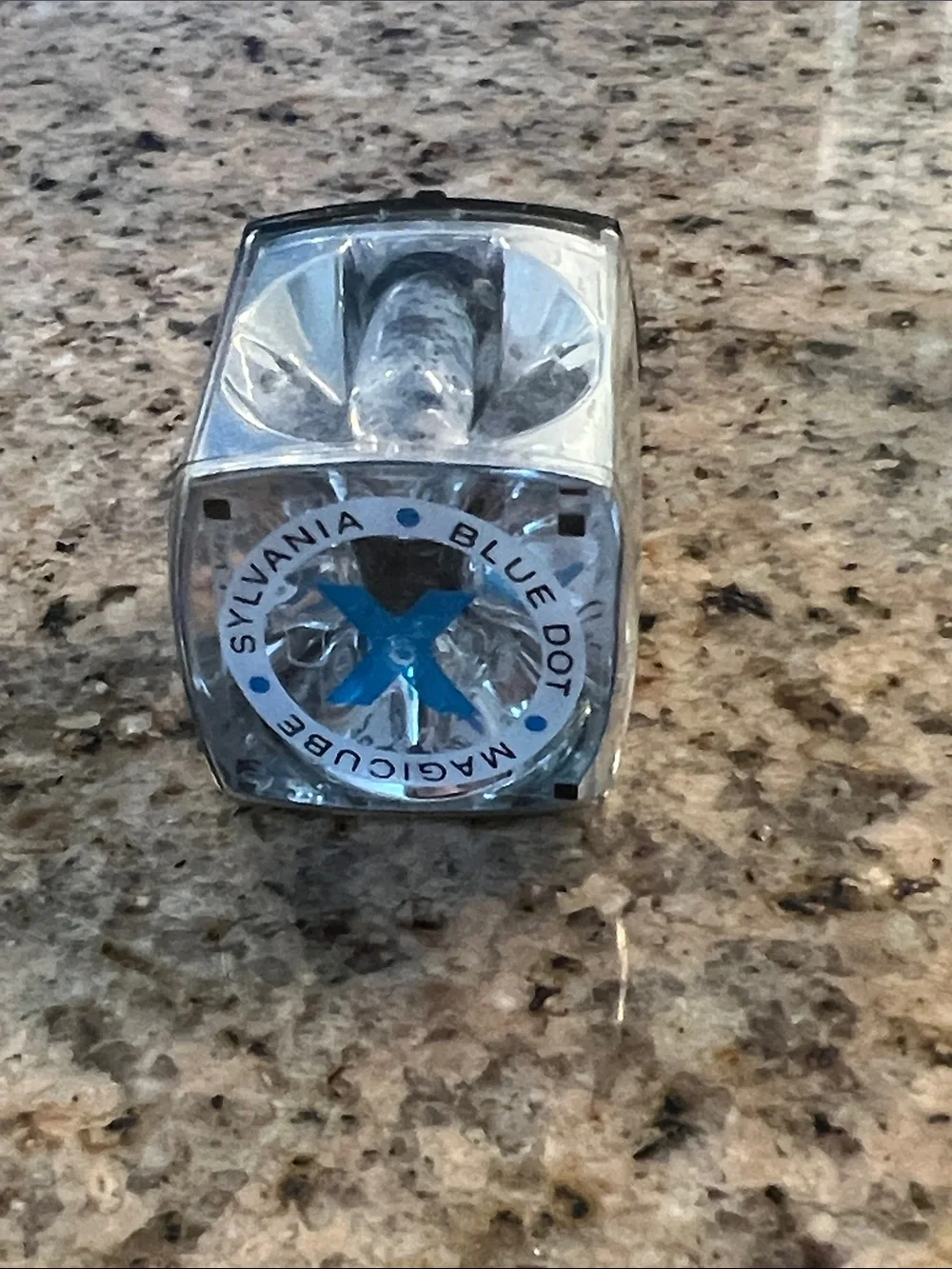 Sylvania Blue Dot Magicube Flash Accessory - Silver/Blue